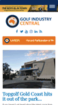 Mobile Screenshot of golfindustrycentral.com.au